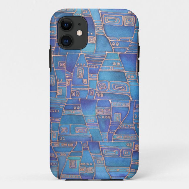 Capa Para iPhone Da Case-Mate O azul gosta de Klee (Verso)