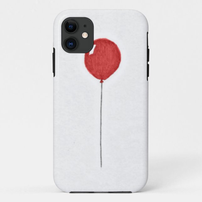 Capa Para iPhone Da Case-Mate o balão vermelho (Verso)