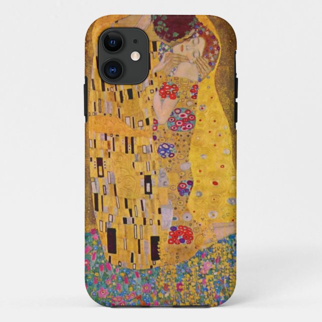 Capa Para iPhone Da Case-Mate O Beijo por Klimt Case (Verso)