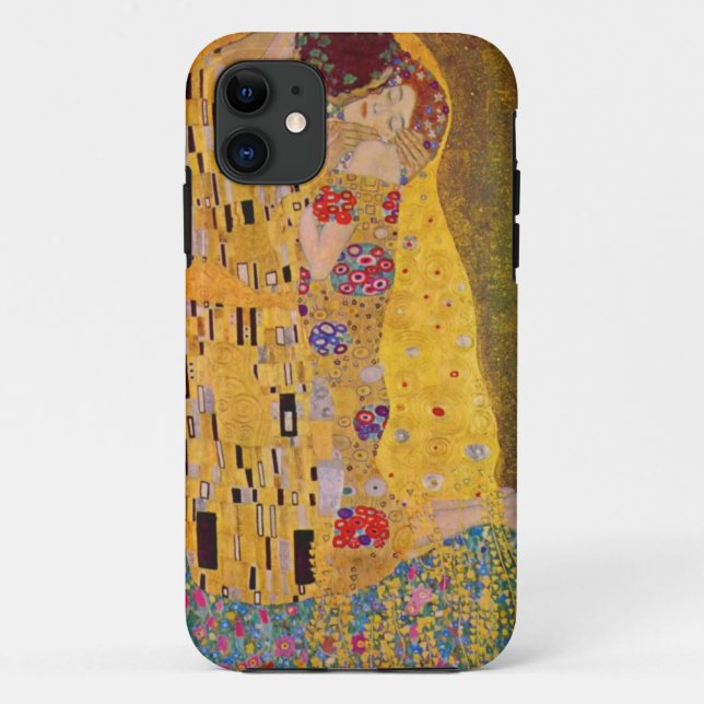Capa Para iPhone Da Case-Mate O Beijo por Klimt Case (Verso)