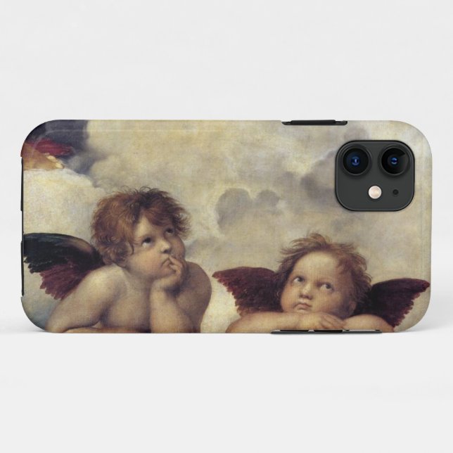 Capa Para iPhone Da Case-Mate O caso Angels de Raphael (Verso (horizontal))