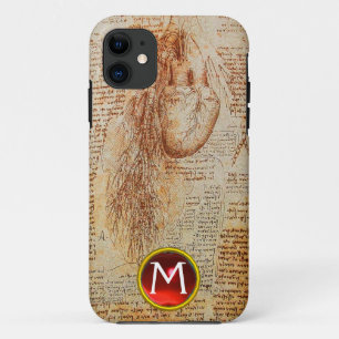 Capa Para iPhone Da Case-Mate O Coração e o Monograma das Artérias Bronquiais