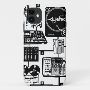 Capa Para iPhone Da Case-Mate o costume monta seu Mixology da música da