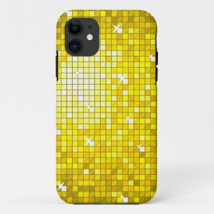 Capa Para iPhone Da Case-Mate O disco telha a caixa amarela do iPhone 5