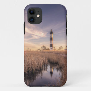 Capa Para iPhone Da Case-Mate O farol da ilha de Bodie no por do sol