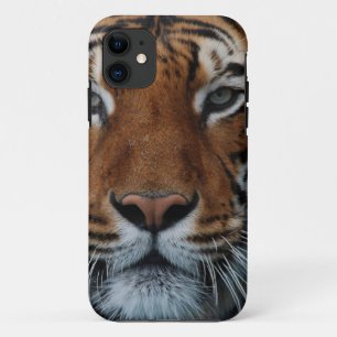 Capa Para iPhone Da Case-Mate O gato de tigre listra o animal da névoa da selva