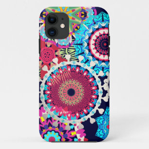 Capa Para iPhone Da Case-Mate O hippy floresce os cobrir do iphone