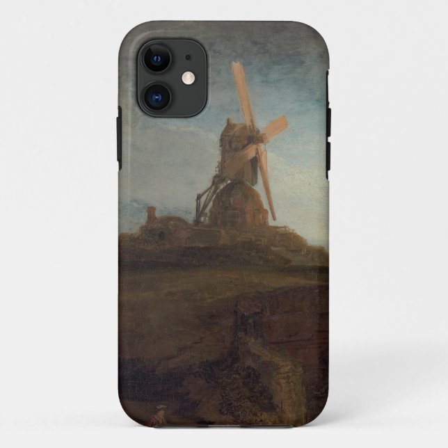 Capa Para iPhone Da Case-Mate O moinho, 1645 - 48 (óleo em canvas) (Verso)