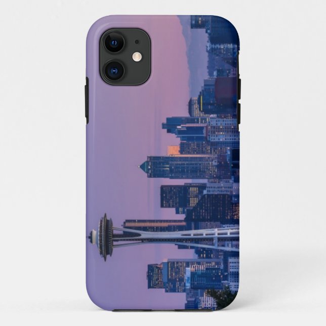 Capa Para iPhone Da Case-Mate O Monte Rainier no fundo (Verso)