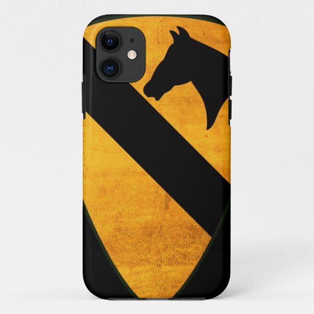 Capa Para iPhone Da Case-Mate ø Remendo da divisão da cavalaria vestido (Verso)