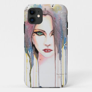 Capa Para iPhone Da Case-Mate O Retrato de Arte Moderna em Aquarela Psíquica