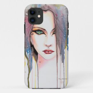 Capa Para iPhone Da Case-Mate O Retrato de Arte Moderna em Aquarela Psíquica