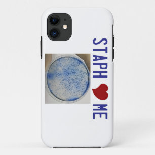 Capa Para iPhone Da Case-Mate O Staph ama-me no branco
