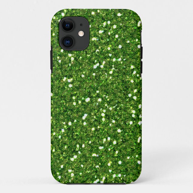 Capa Para iPhone Da Case-Mate O verde brilha caso do iPhone 5 (Verso)