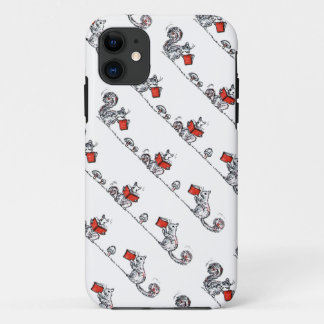 Capa Para iPhone Da Case-Mate O vintage lunático Squirrels livros de leitura