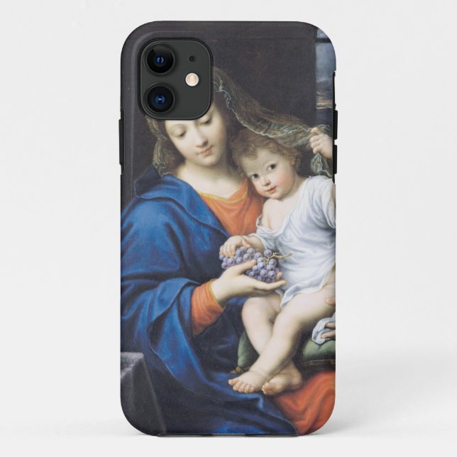 Capa Para iPhone Da Case-Mate O Virgin das uvas, 1640-50 (Verso)