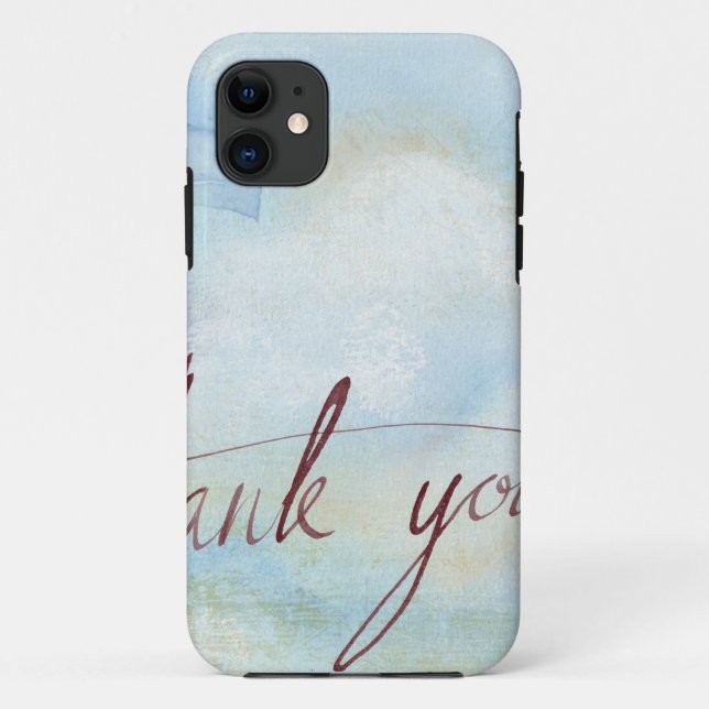 Capa Para iPhone Da Case-Mate obrigado (Verso)