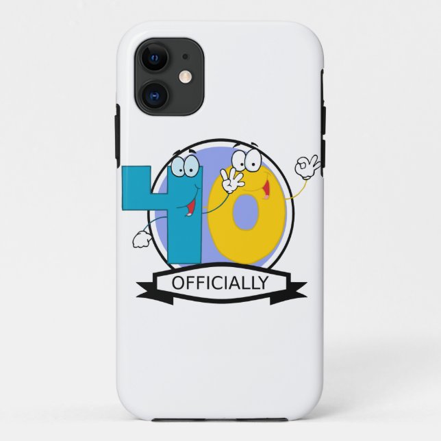 Capa Para iPhone Da Case-Mate Oficialmente 40 Banner de Aniversário (Verso)