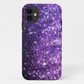 Capa Para iPhone Da Case-Mate Olhar roxo do brilho
