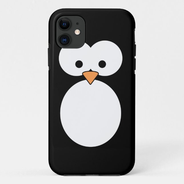 Capa Para iPhone Da Case-Mate Olhos do pinguim (Verso)