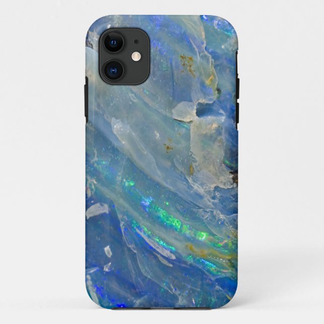 Capa Para iPhone Da Case-Mate Opal azul Mineraloid 2 (Verso)