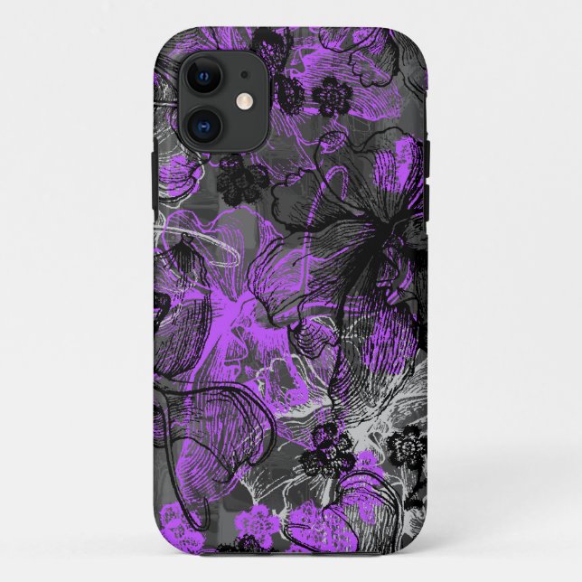 Capa Para iPhone Da Case-Mate Orquídea do Hawaiian do laço de Wahine (Verso)