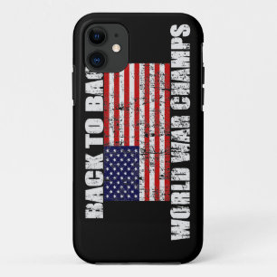 Capa Para iPhone Da Case-Mate Os campeões da guerra mundial afligiram a caixa d