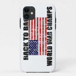 Capa Para iPhone Da Case-Mate Os campeões da guerra mundial afligiram o caso do