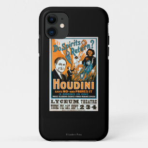 Capa Para iPhone Da Case-Mate Os Espíritos Voltam? Houdini diz não - Prova iss