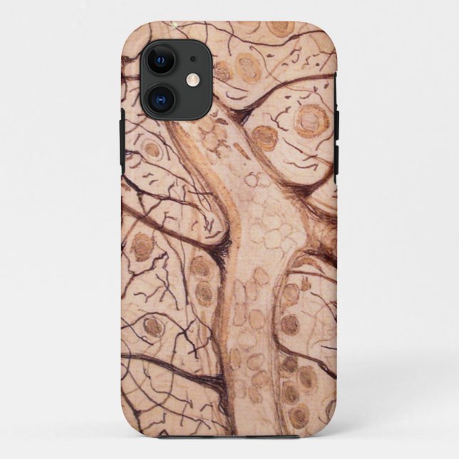 Capa Para iPhone Da Case-Mate Os neurônios 3 de Cajal (Verso)