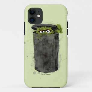 Capa Para iPhone Da Case-Mate Oscar, o Grouch Tendência da Aquarela