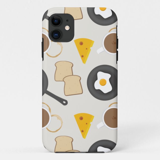 Capa Para iPhone Da Case-Mate ovos de café (Verso)