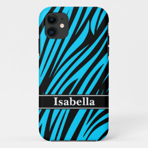 Capa Para iPhone Da Case-Mate Padrão Blue Black Stripes