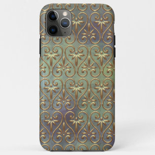 Capa Para iPhone Da Case-Mate Padrão de arte de Damask antigo clássico de Orna