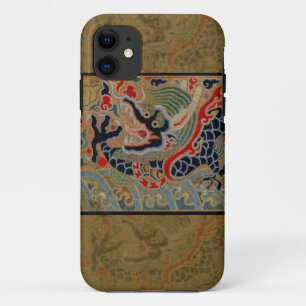 Capa Para iPhone Da Case-Mate Padrão de bordado em seda de dragão chinês antigo