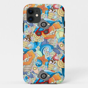 Capa Para iPhone Da Case-Mate Padrão de diversão de verão