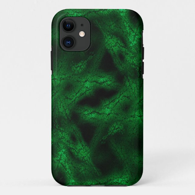 Capa Para iPhone Da Case-Mate Padrão de fantasia verde (Verso)