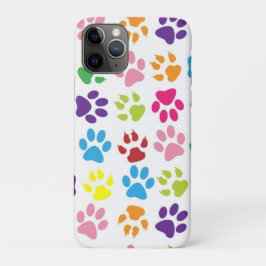 Capa Para iPhone Da Case-Mate Padrão de Impressão de Patas de Animal de Estimaçã