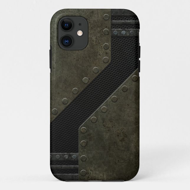 Capa Para iPhone Da Case-Mate Padrão de Malha Industrial (Verso)