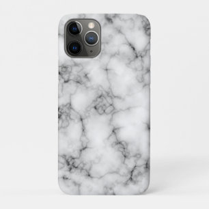 Capa Para iPhone Da Case-Mate Padrão de mármore branco realista e bonito