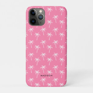 Capa Para iPhone Da Case-Mate Padrão de Palmeiras Rosa