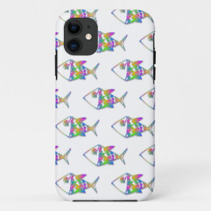 Capa Para iPhone Da Case-Mate Padrão de Peixe abstrato