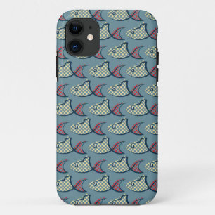 Capa Para iPhone Da Case-Mate Padrão de Peixe de Bolinhas