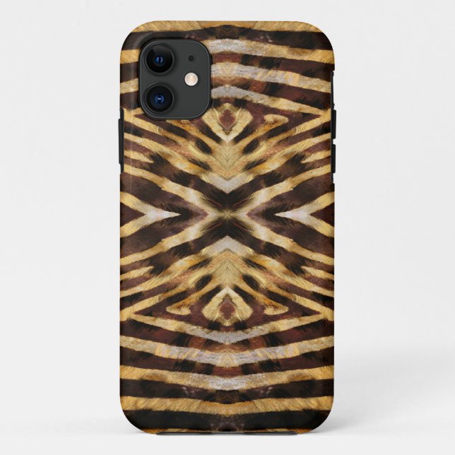 Capa Para iPhone Da Case-Mate Padrão de Pele Zebra (Verso)