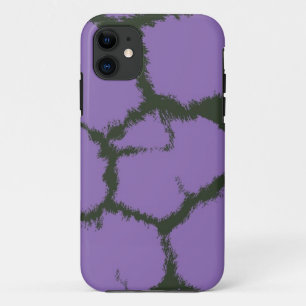 Capa Para iPhone Da Case-Mate Padrão de Pelo de Girafa Roxa