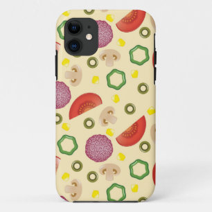 Capa Para iPhone Da Case-Mate Padrão de pizza 2