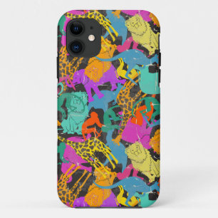 Capa Para iPhone Da Case-Mate Padrão de Silhuetas Animais Retroativos