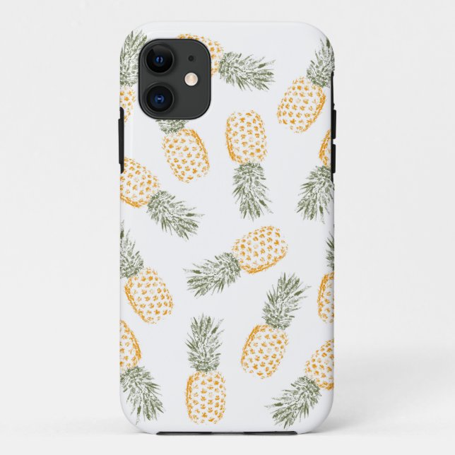 Capa Para iPhone Da Case-Mate Padrão do abacaxi (Verso)
