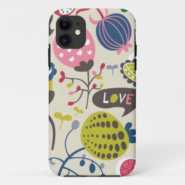 Capa Para iPhone Da Case-Mate Padrão Floral (Verso)