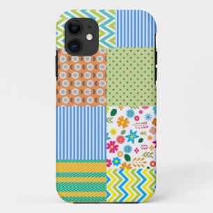 Capa Para iPhone Da Case-Mate Padrão Floral Colorido de Abstrato de Arte Vintage